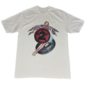 Travis Scott T Shirt M White JackBoys 2 C1 Tee NEW *flaws‎
